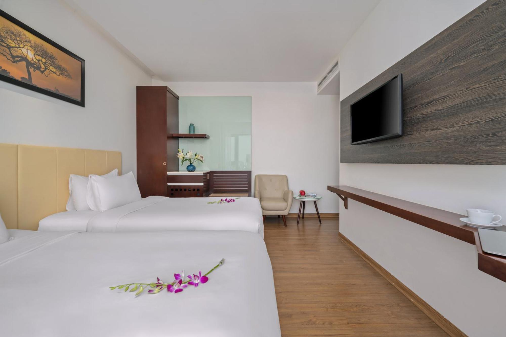Aria Grand Hotel & Spa Da Nang Bagian luar foto