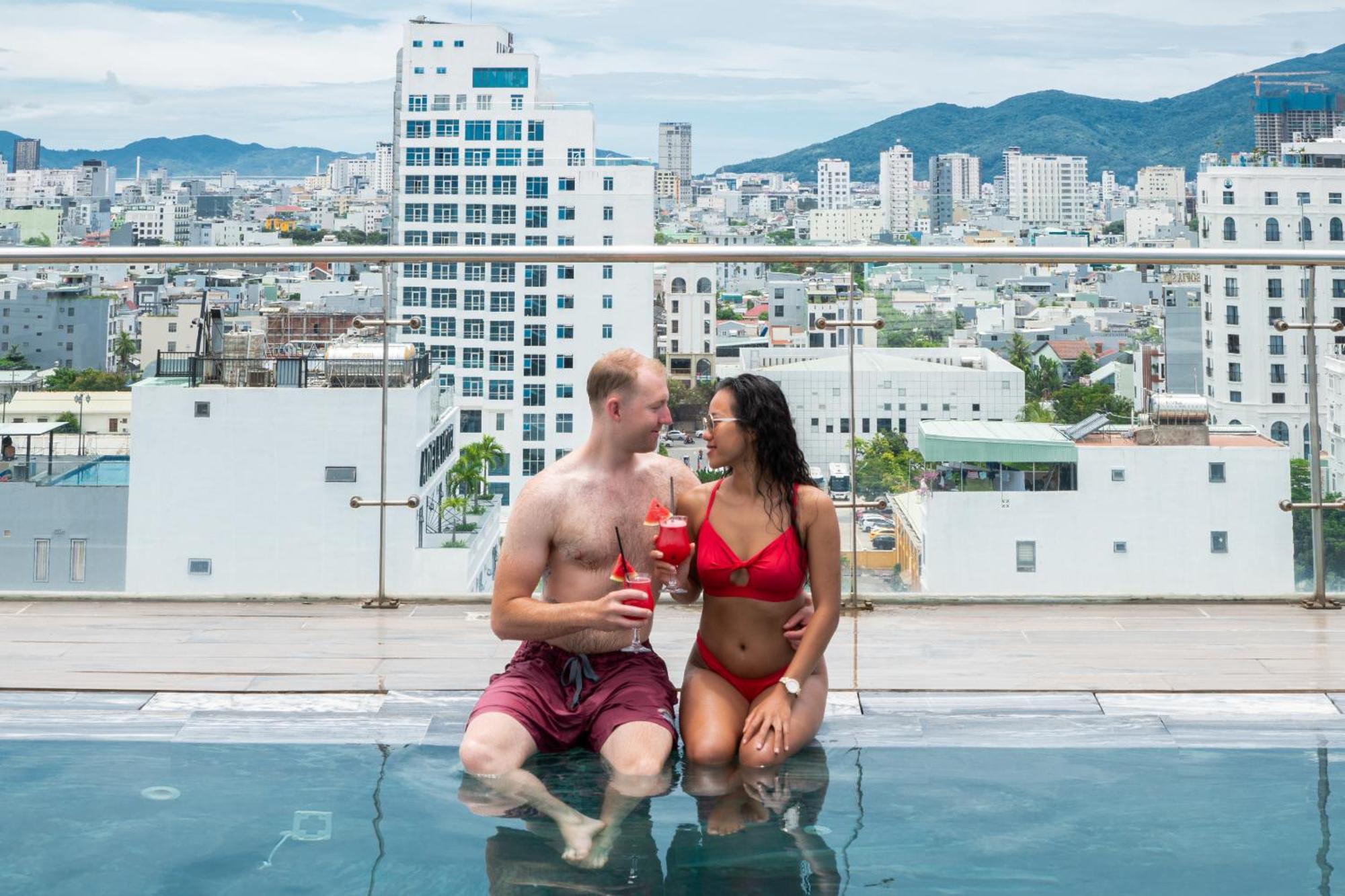 Aria Grand Hotel & Spa Da Nang Bagian luar foto
